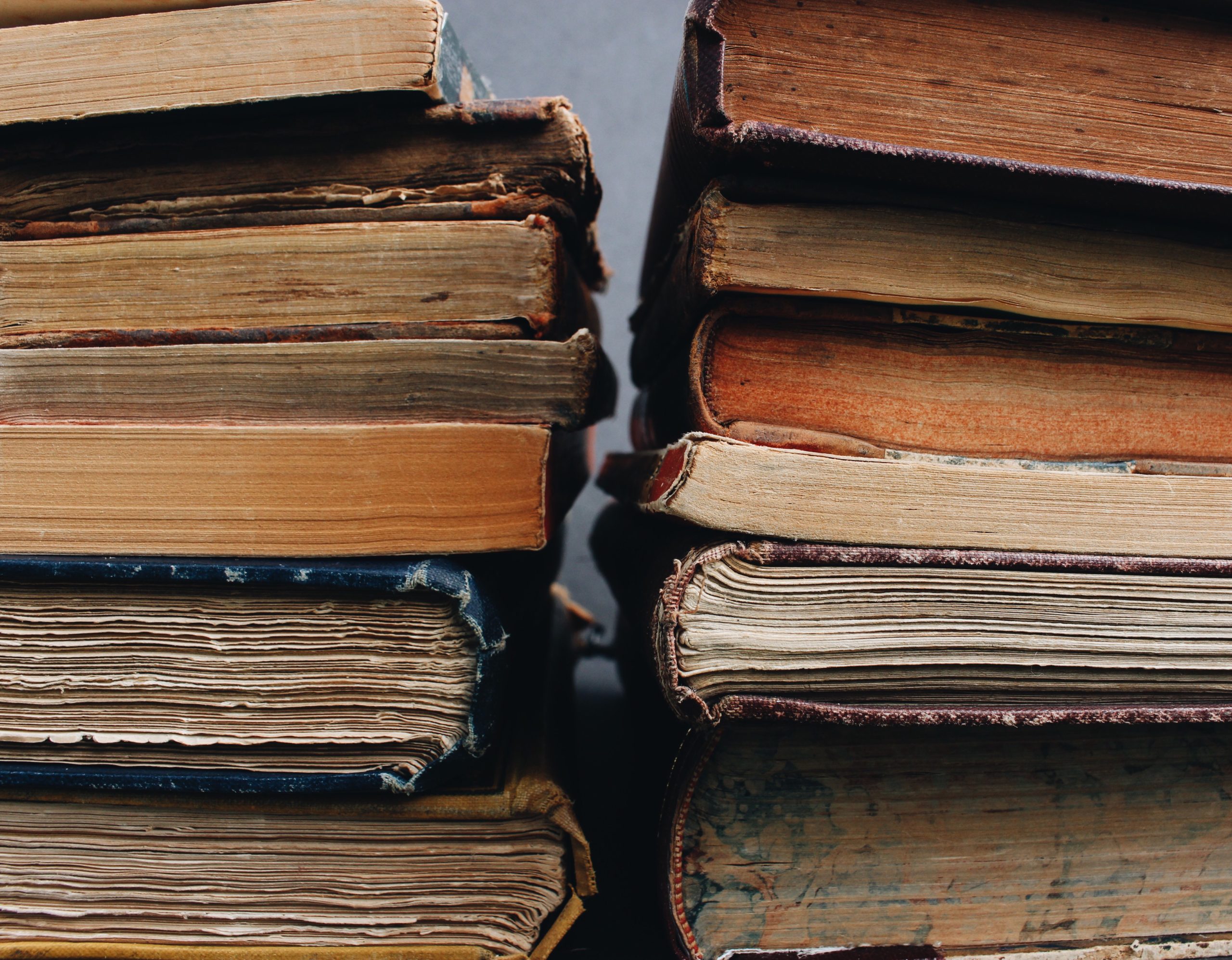 stack of books